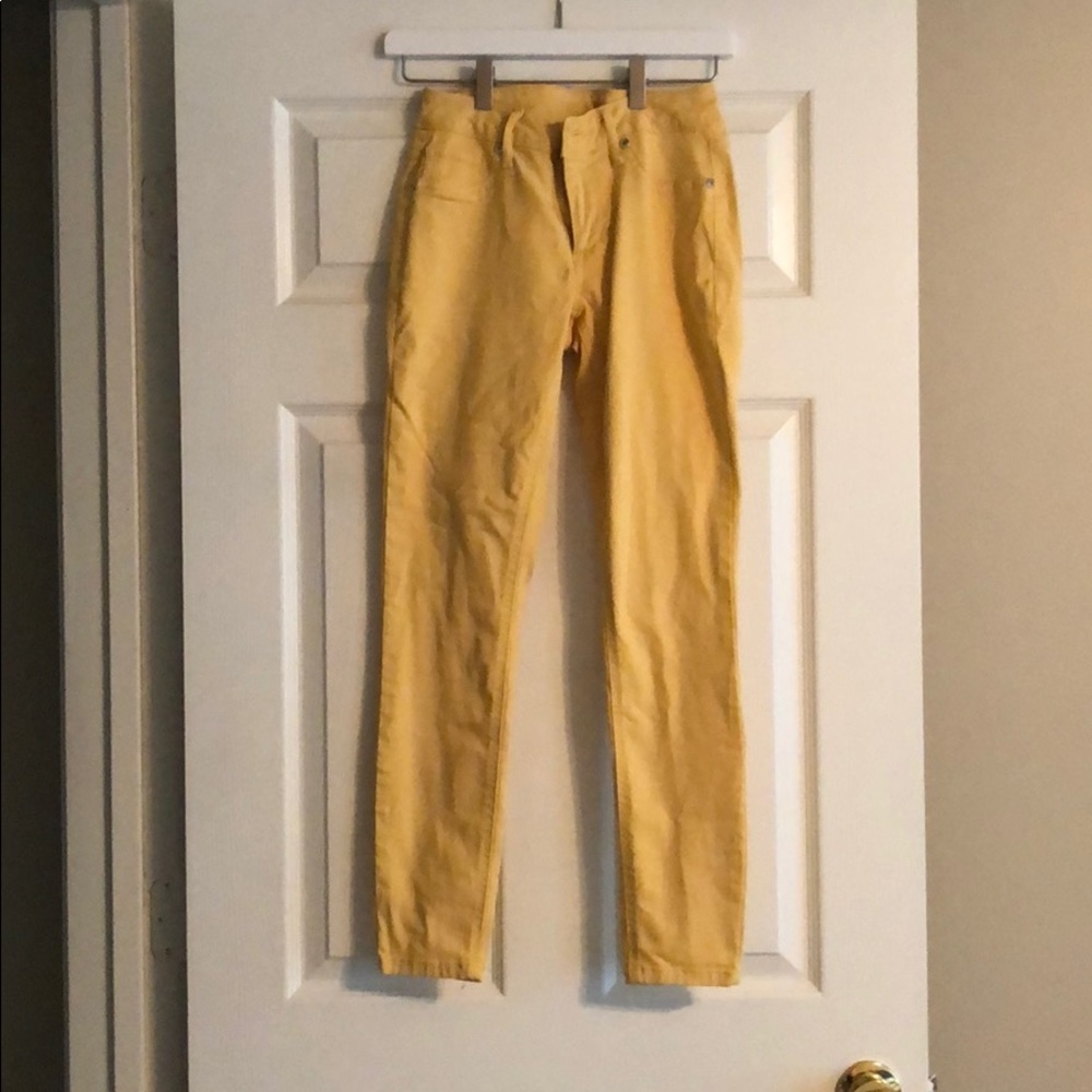 Buttery soft yellow jegging